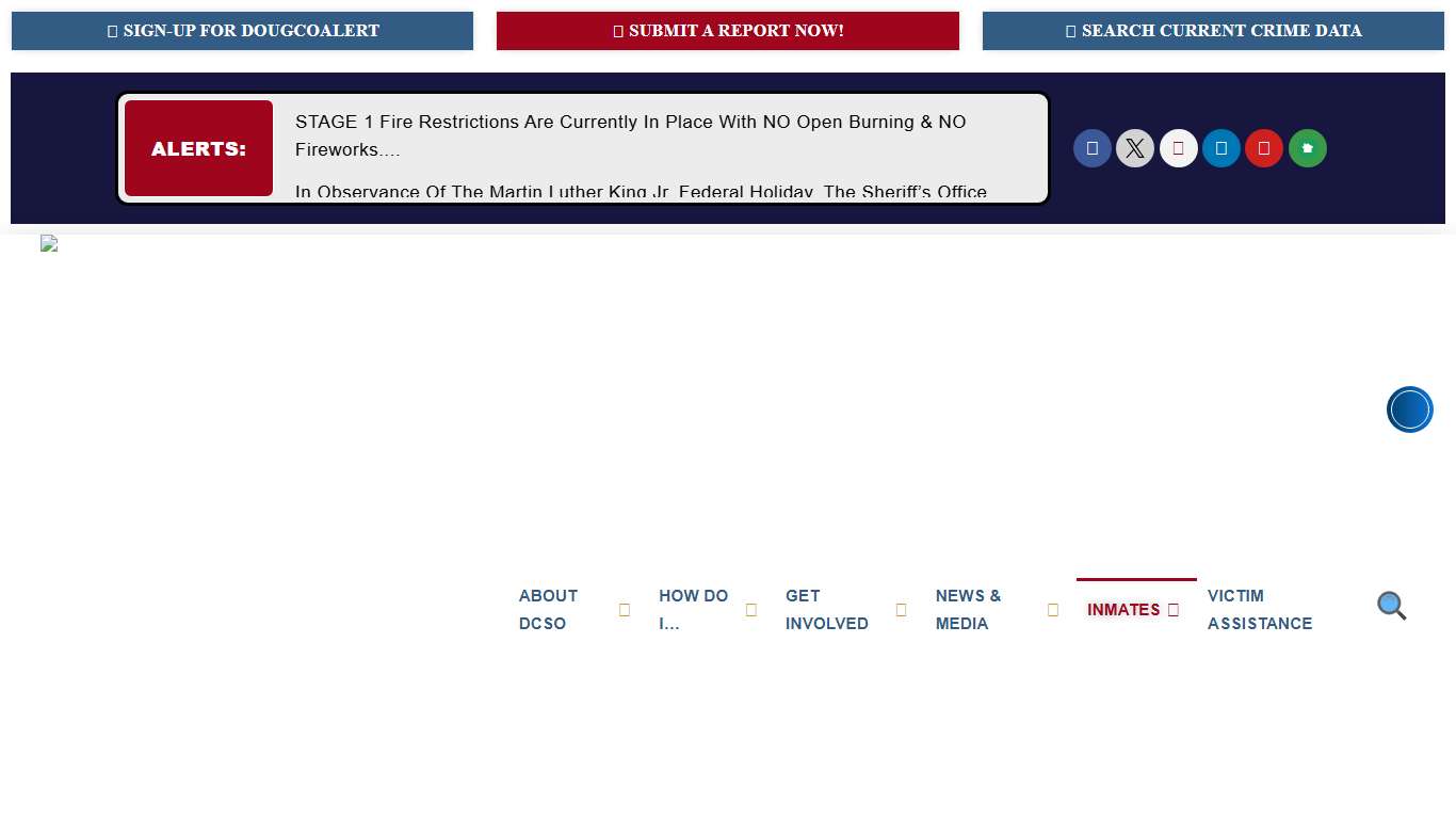 Inmates - Douglas County Sheriff's Office - Castle Rock Colorado